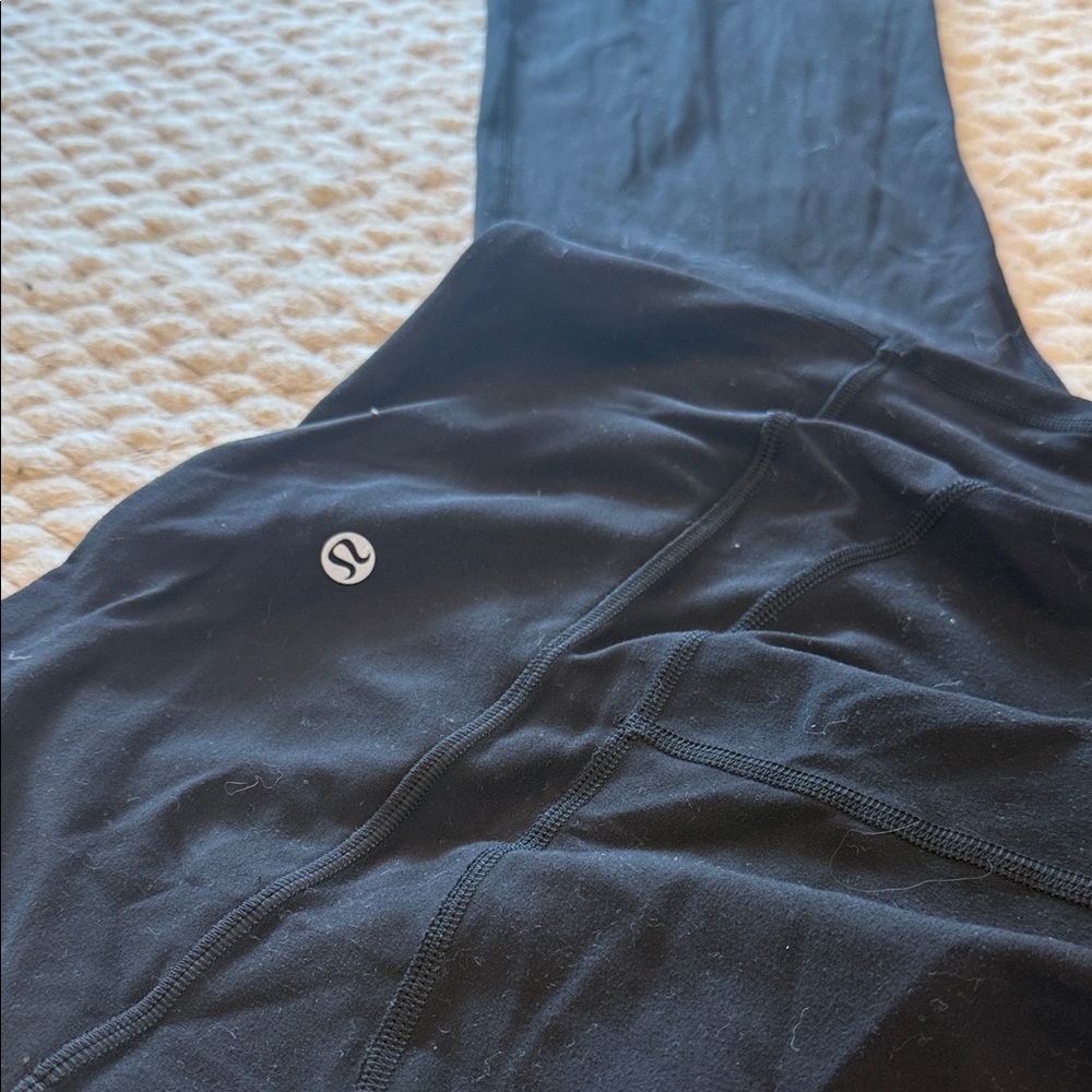 Lululemon Athletica black flare Leggings